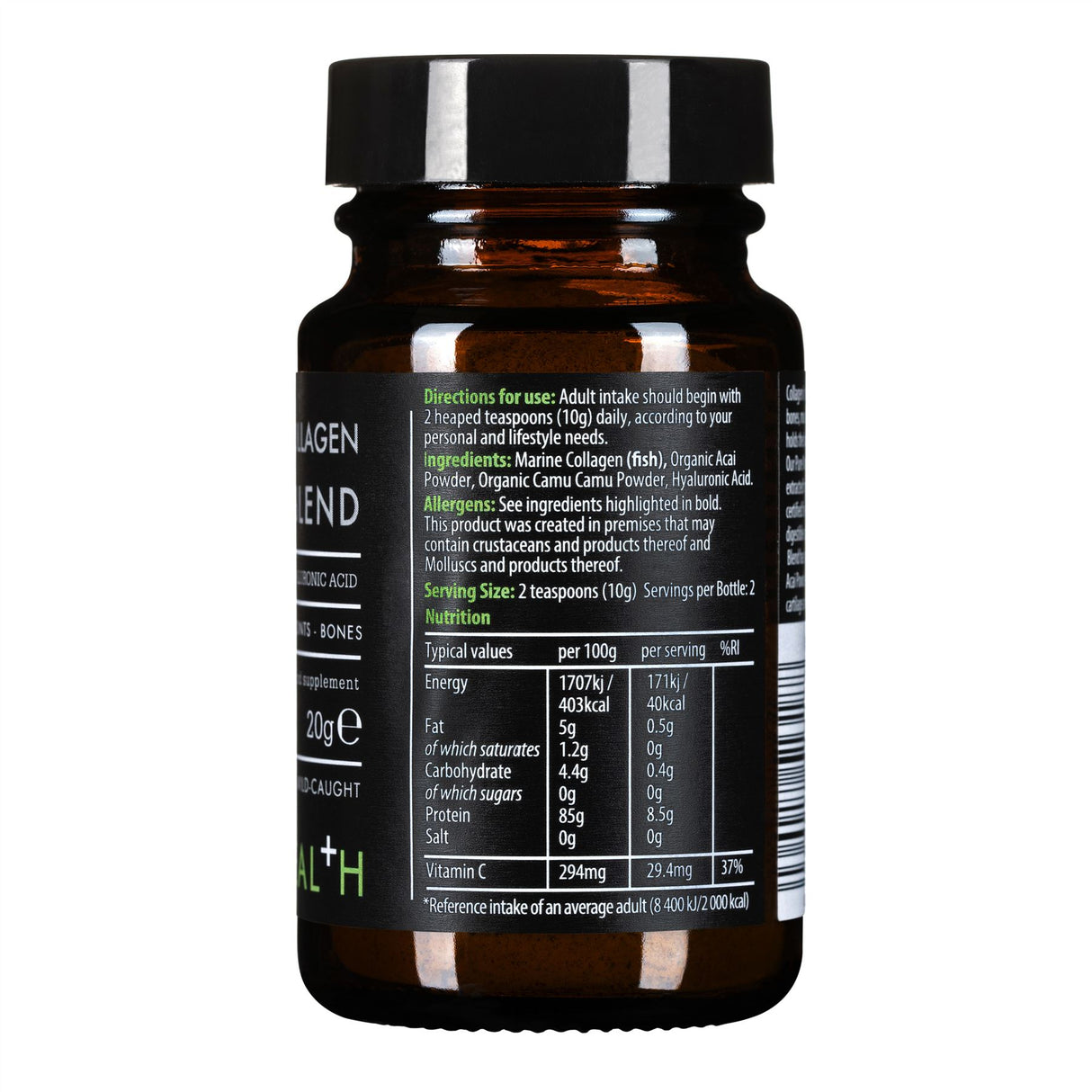 Kiki Health Marine Collagen Beauty Blend Powder 20g