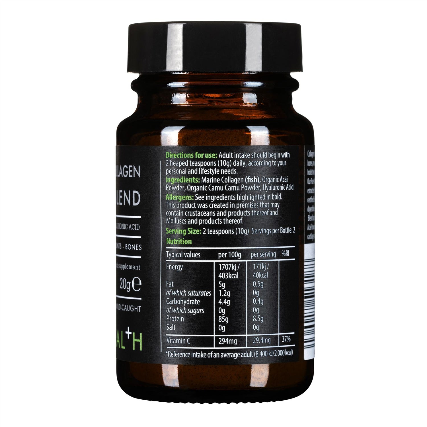 Kiki Health Marine Collagen Beauty Blend Powder 20g