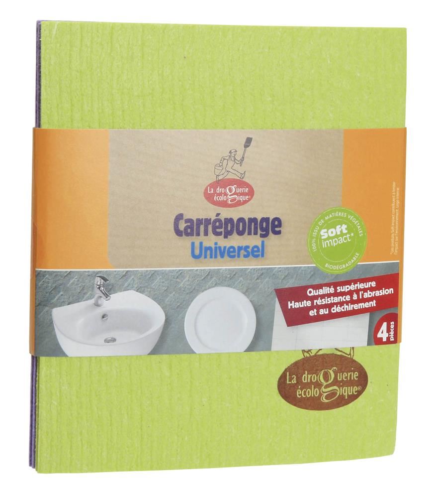 Food Alive 4 Kitchen Cellulose Sponge Pads - Home Compostable