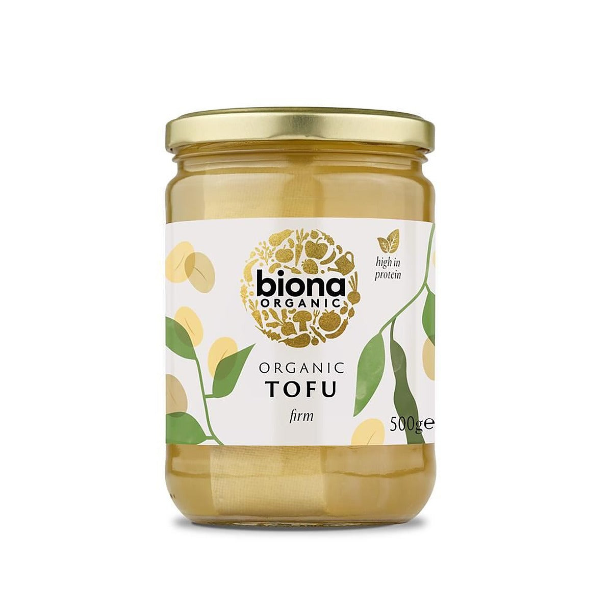 Biona Plain Tofu Organic in Jars 500g