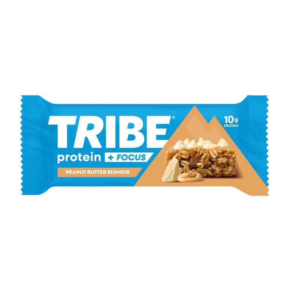 Tribe Peanut Butter Blondie Protein + Focus Flapjack 60g - 12 Pack