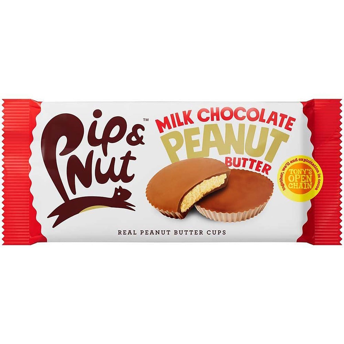 Pip and Nut Milk Chocolate Peanut Butter Cups 31g - 15 Pack