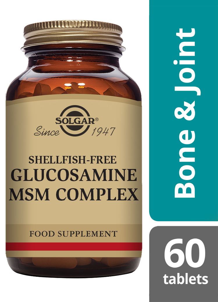 Solgar Glucosamine MSM Complex - 60 Tablets