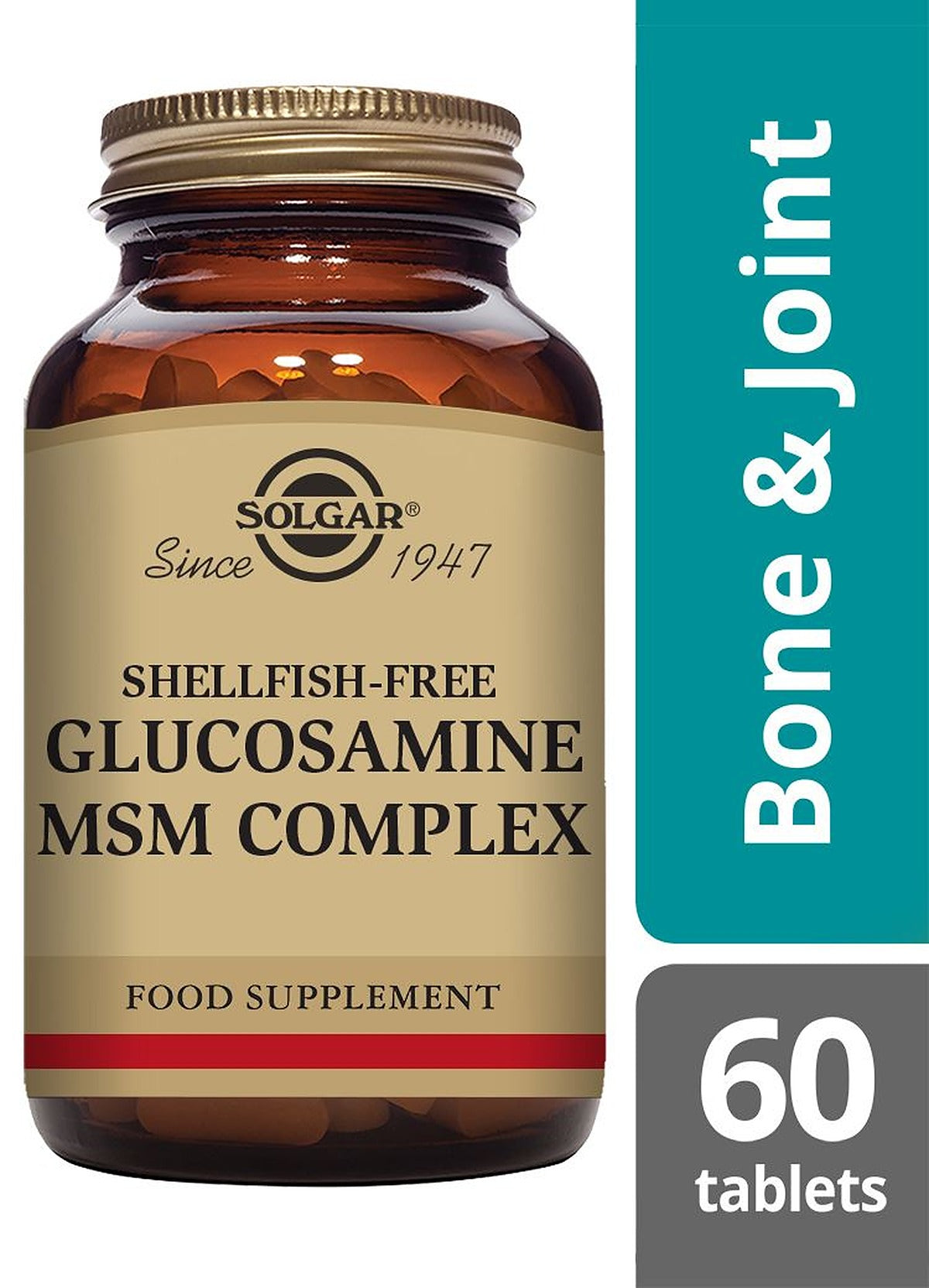 Solgar Glucosamine MSM Complex - 60 Tablets - image 2