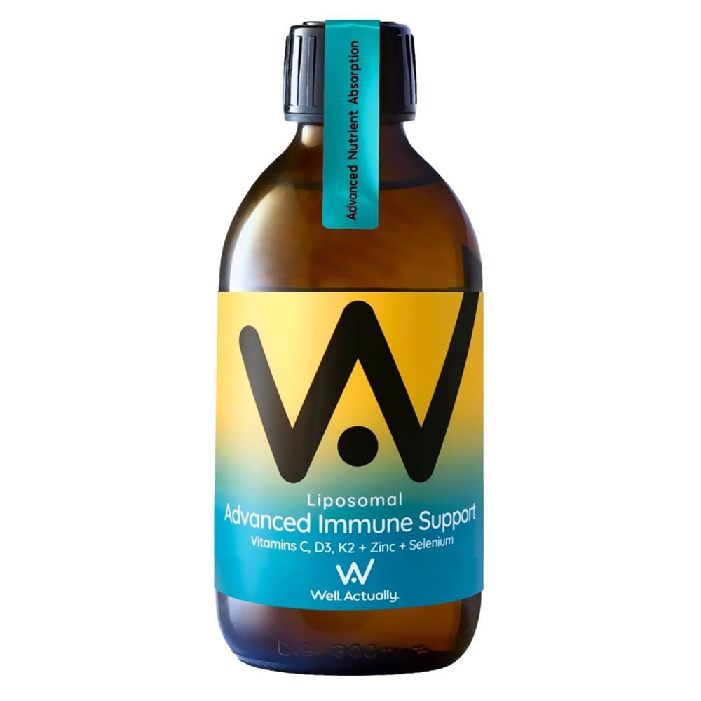 Well Actually Liposomal Adv. Immune Support Tropical Zest 250ml