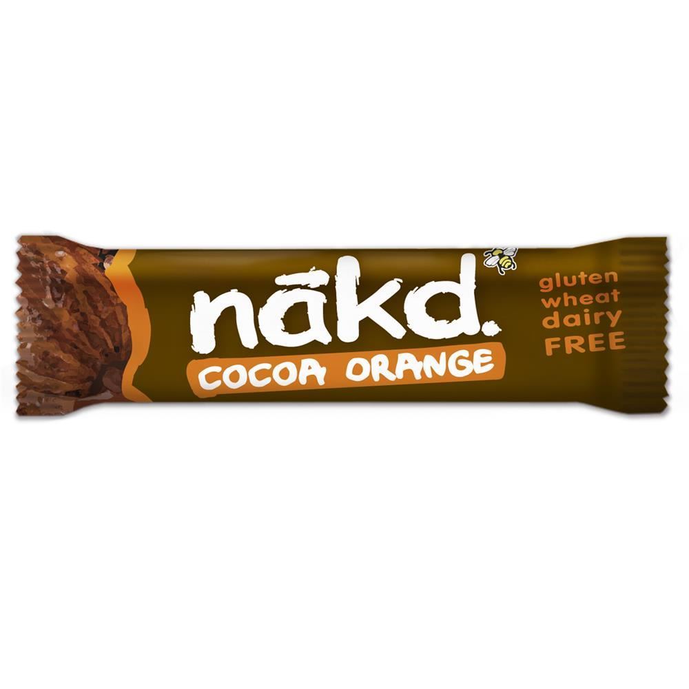 Nakd Cocoa Orange Gluten Free Bar 35g - 18 Pack