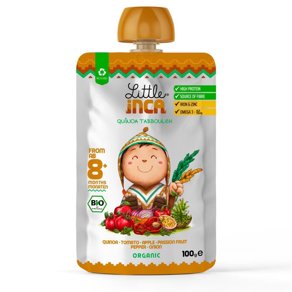Little Inca 8m+ Organic Quinoa Tabbouleh 100g - 6 Pack