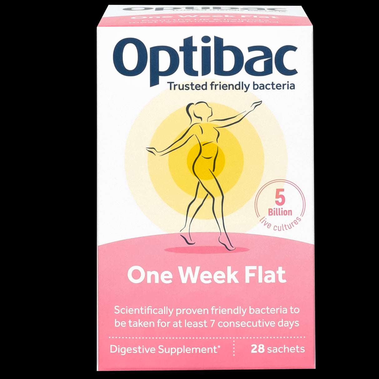 OptiBac Probiotics One Week Flat 7 - 28 Sachets