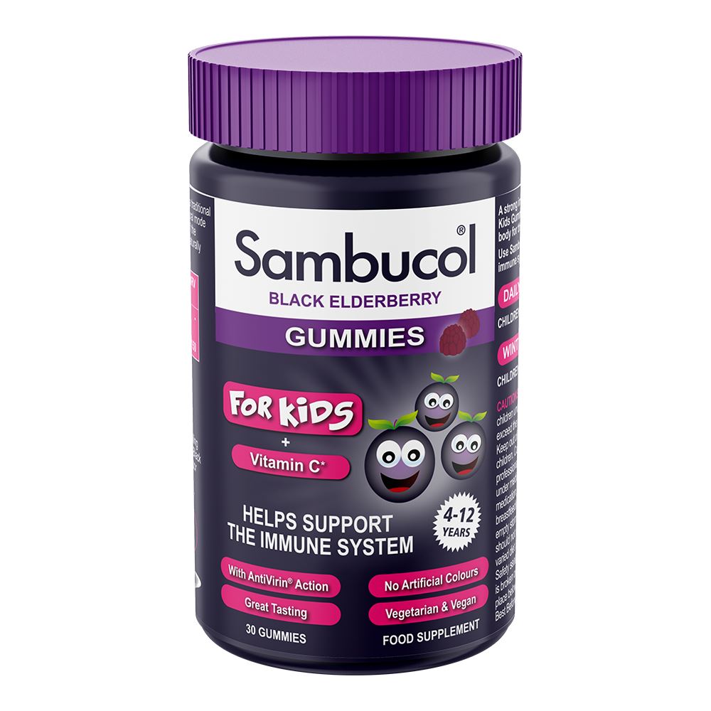 Sambucol Kids Black Elderberry 30 Gummies