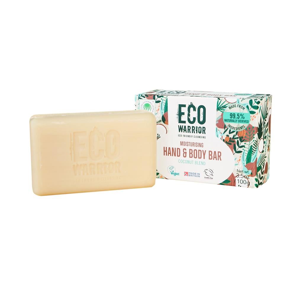 Little Soap Company Eco Warrior Hand & Body Bar 100g - 12 Pack