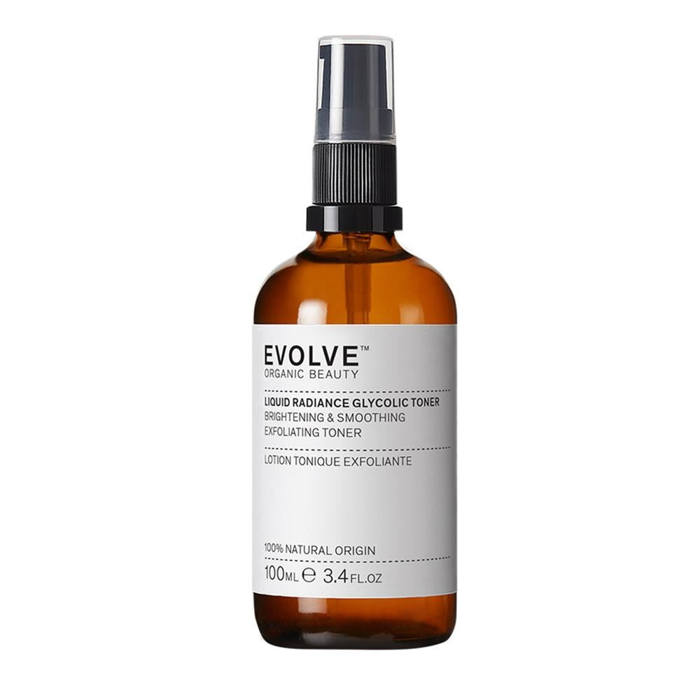 Evolve Organic Beauty Liquid Radiance Glycolic Toner 100ml