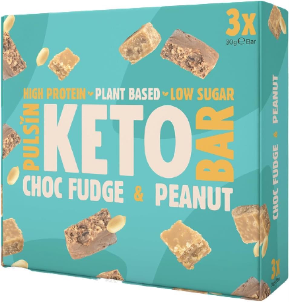 Pulsin Keto Choc Fudge Multipack 3x30g