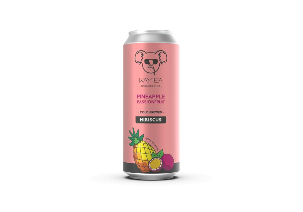 Kaytea Organic Hibiscus with Pineapple 330ml