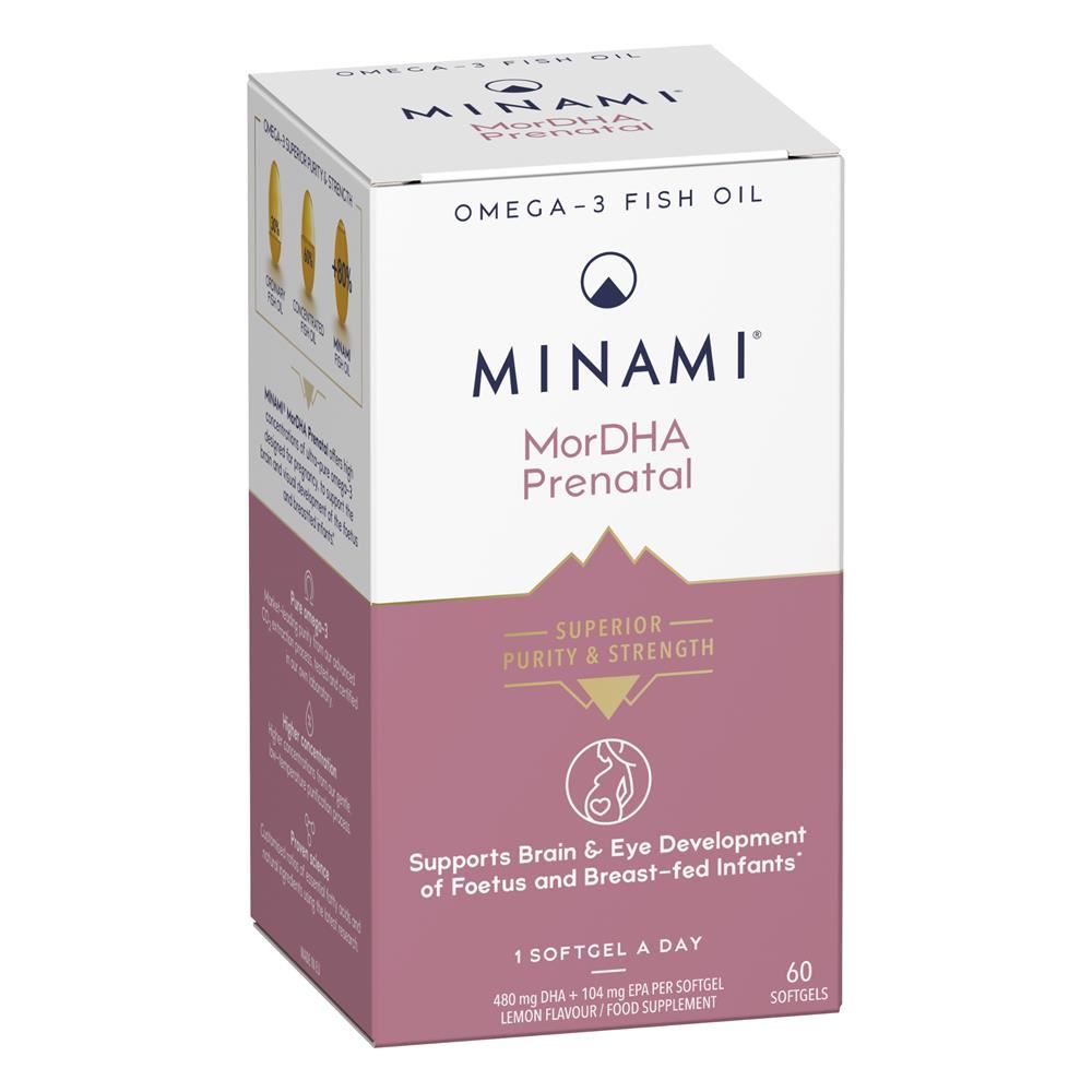 Minami Nutrition MorDHA Prenatal 60 Capsules