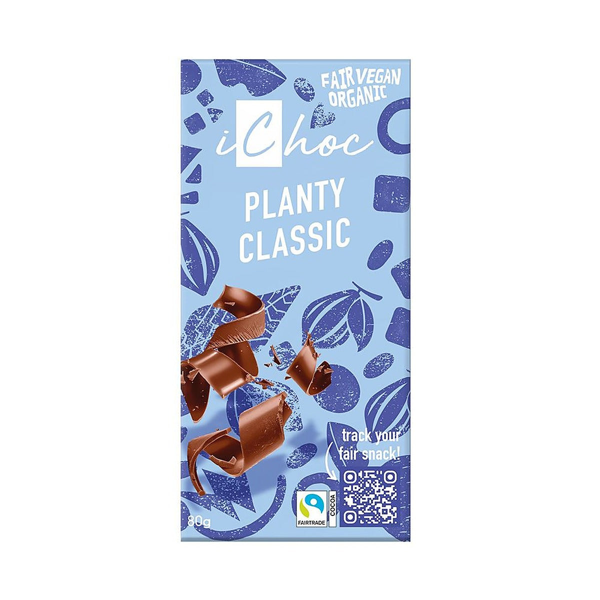 iChoc Classic Chocolate Vegan Organic 80g