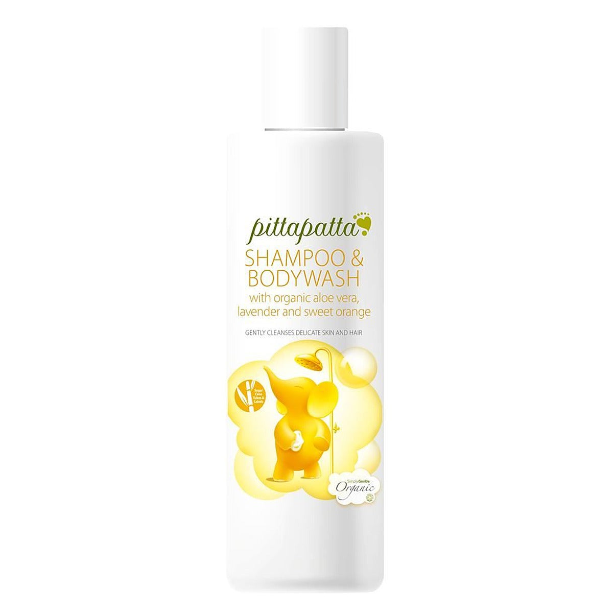Pitta Patta Shampoo & Bodywash with Organic Aloe Vera 200ml
