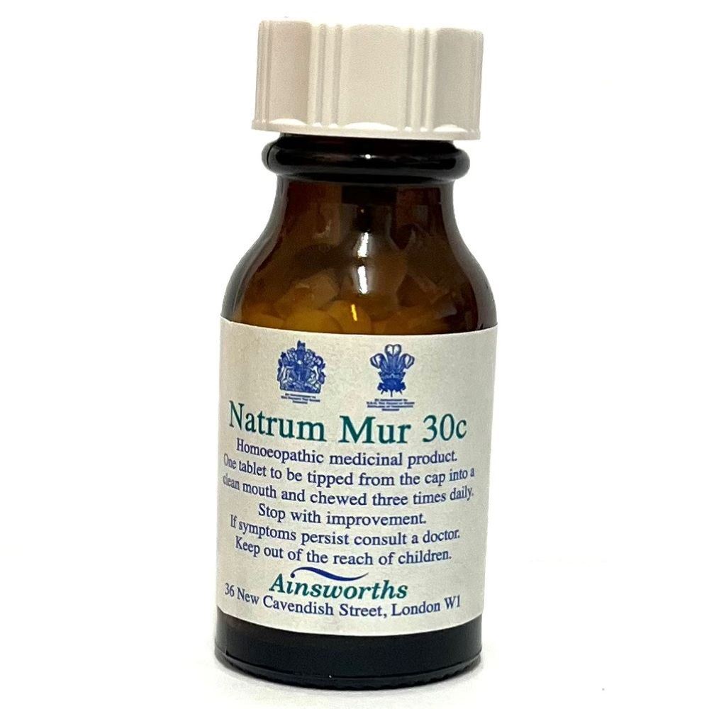 Ainsworths Natrum Mur 30C Single Counter Remedy 120 tabs
