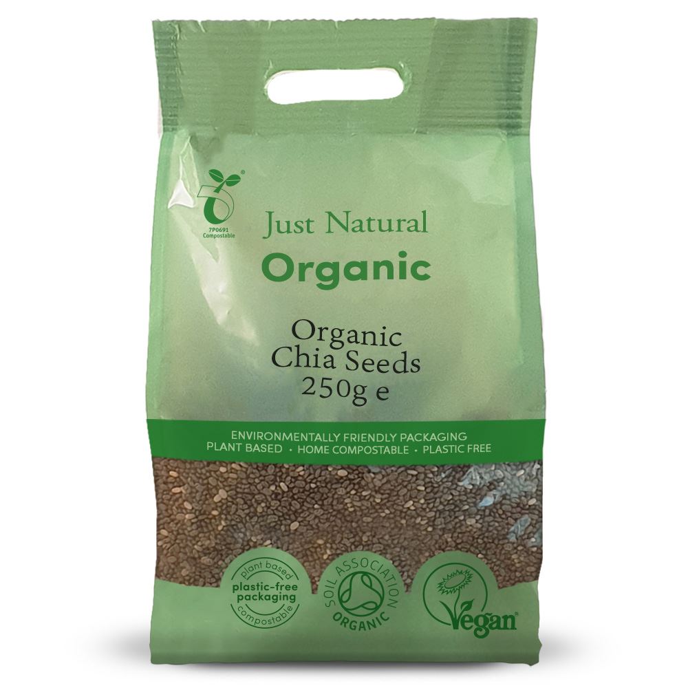 Just Natural Organic Organic Chia Seeds 250g