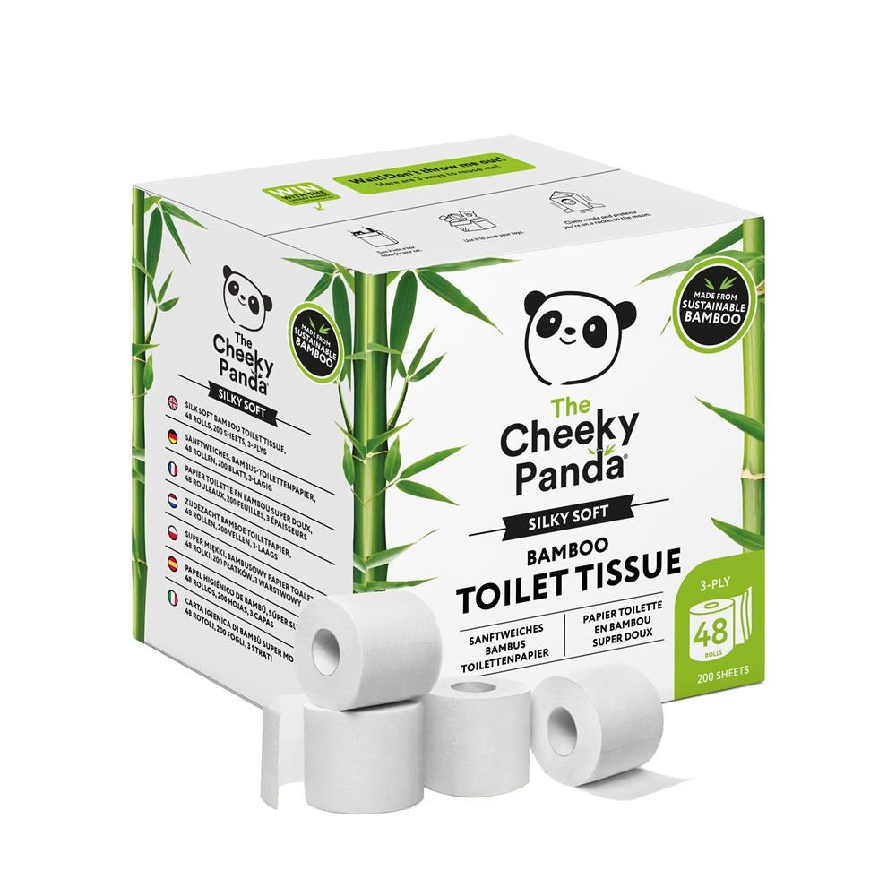 Cheeky Panda The Cheeky Panda Plastic Free Toilet Tissue 48 Rolls