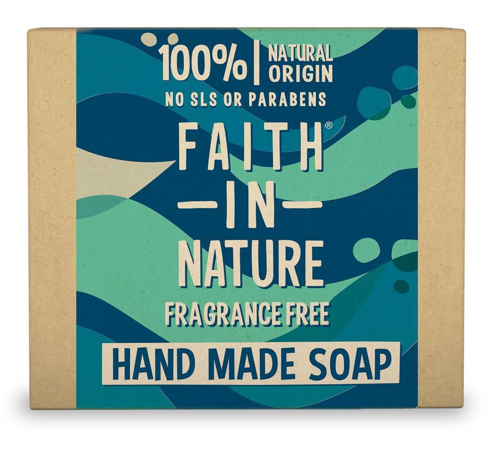 Faith in Nature Fragrance Free Soap 100g