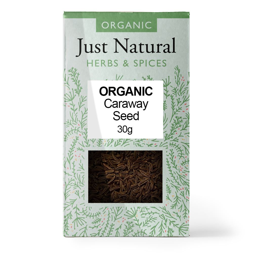 Just Natural Herbs Organic Caraway Seed (Box) 30g