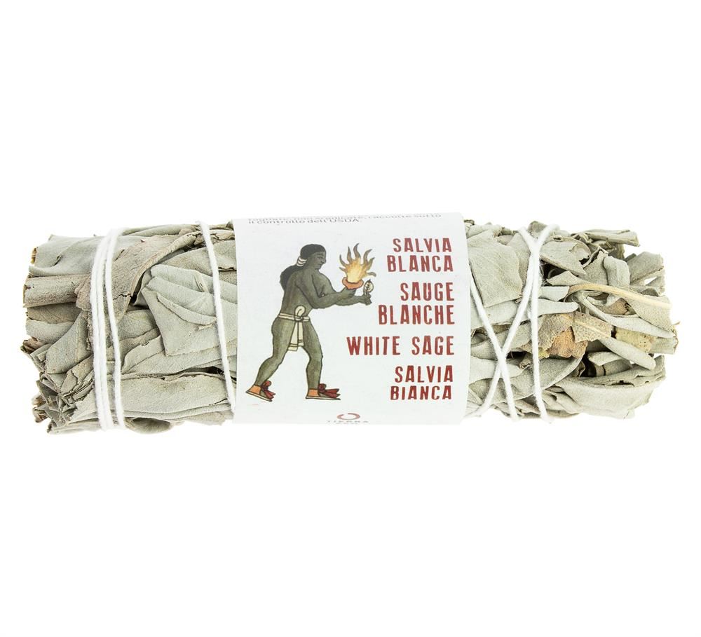 Tierra Zen California White Sage Smudging Bundle 8-10 cm - 12 Pack