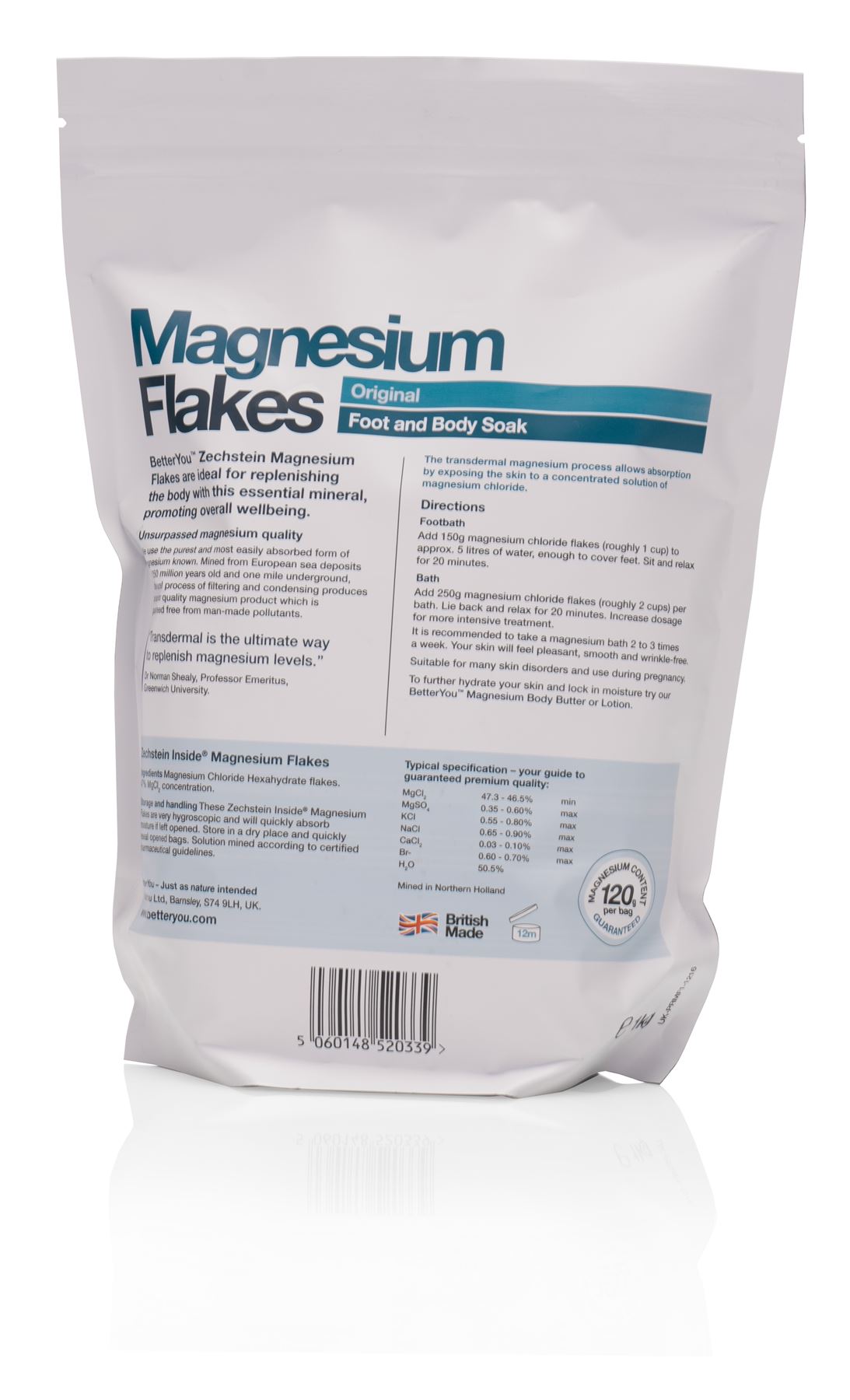 BetterYou Magnesium Flakes - 1kg