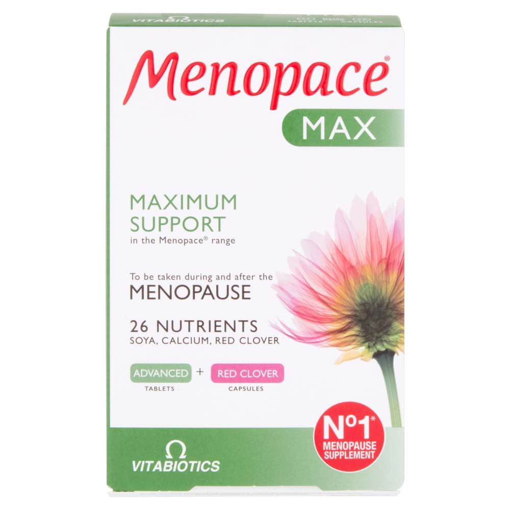 Vitabiotics Menopace Max - 84 Tablets/Capsules