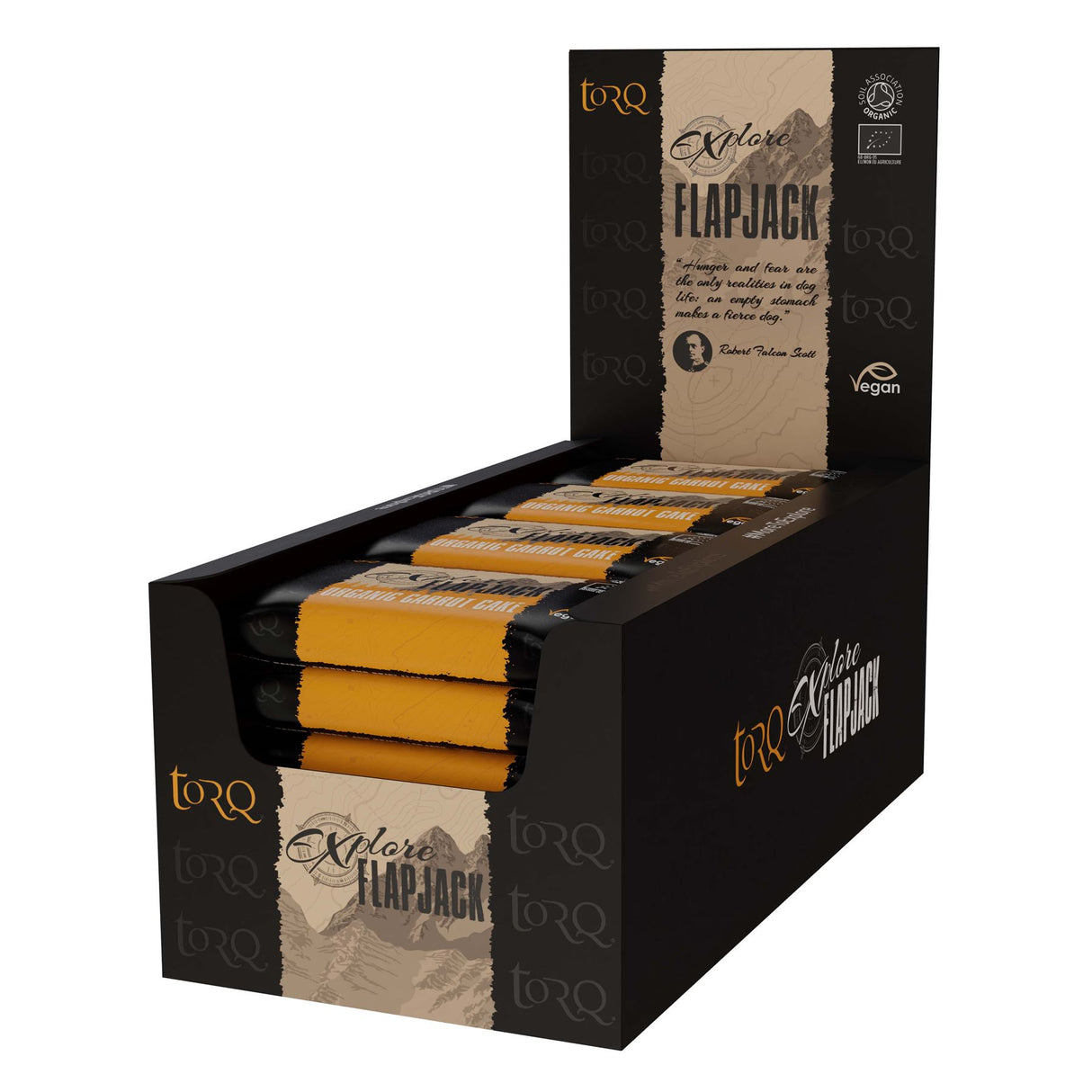 Torq Explore Flapjack - All Flavours - 65g - Pack of 20