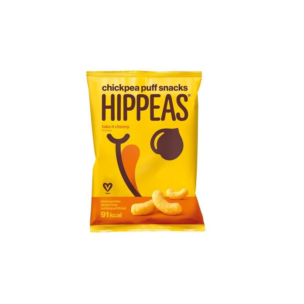 Hippeas Take It Cheesy Chickpea Puffs 22g - 6 Pack