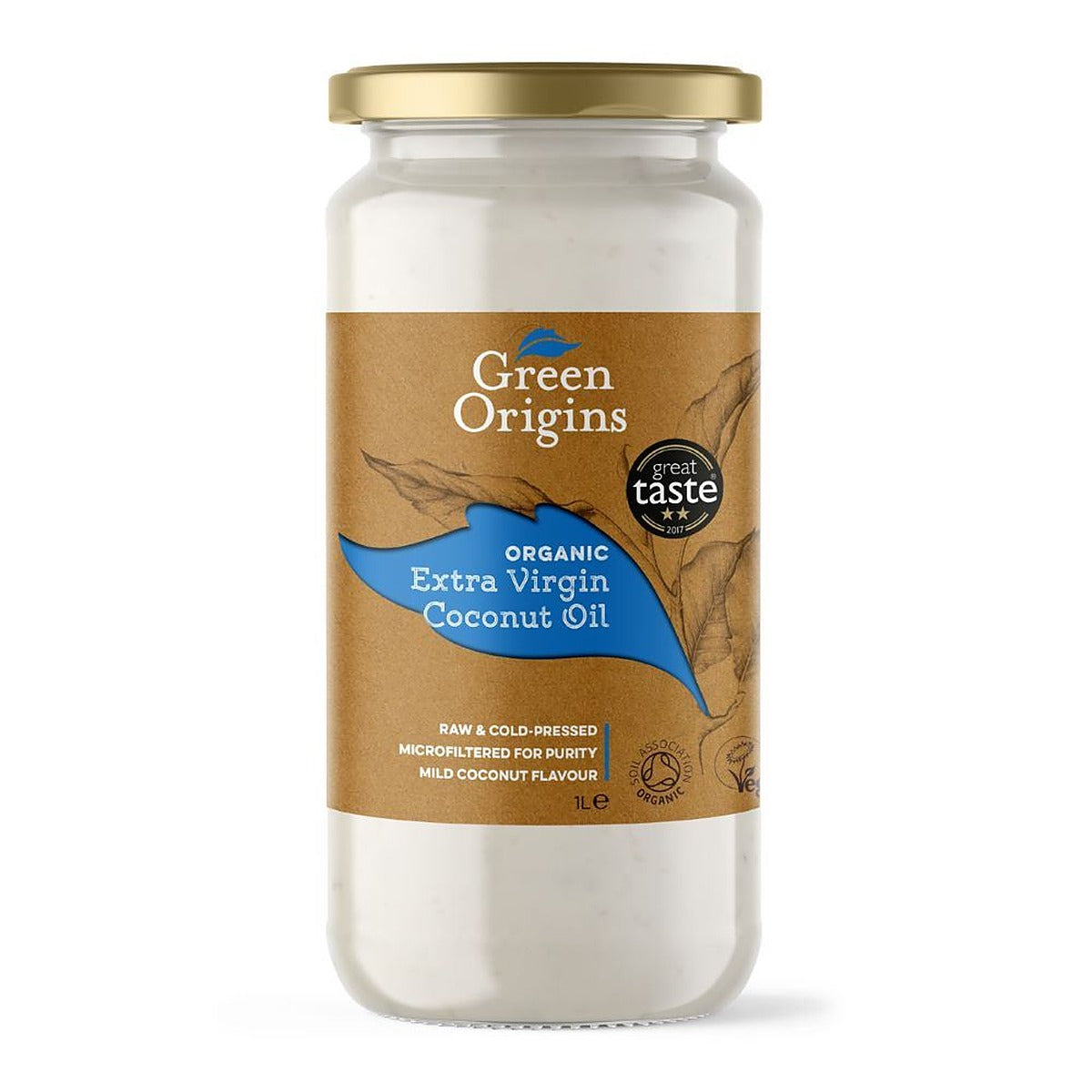 Green Origins Organic Extra Virgin Coconut Oil 1L