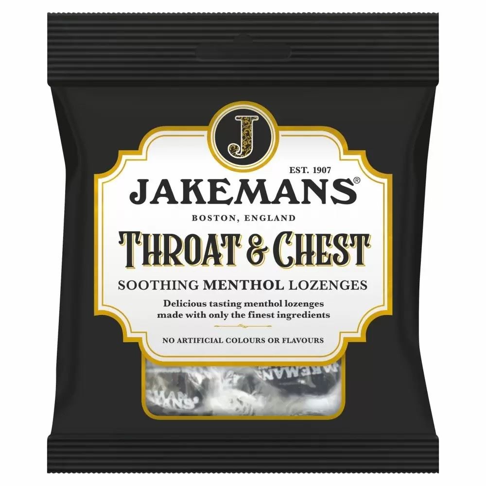 Jakemans Soothing Menthol Lozenges - All Flavours - 73g