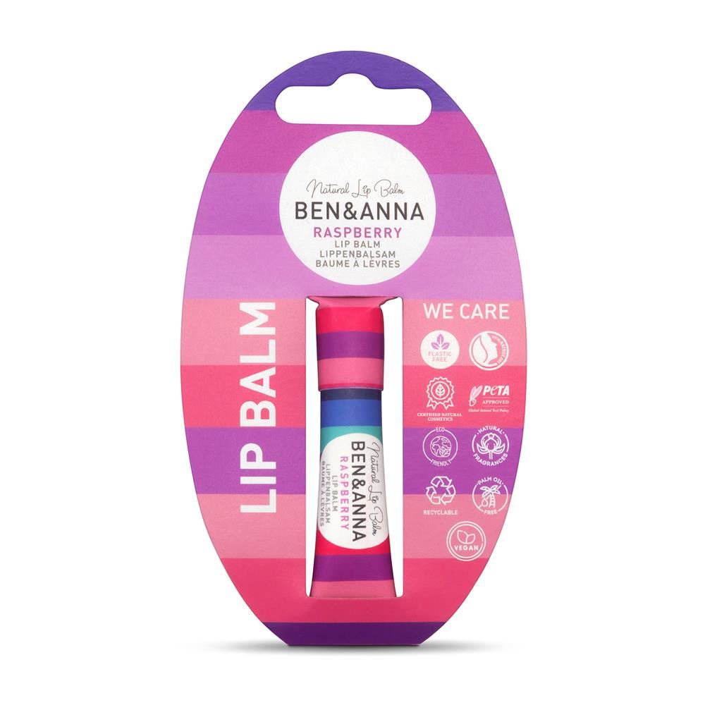 Ben and Anna Ben & Anna Lip Balm Raspberry 6g