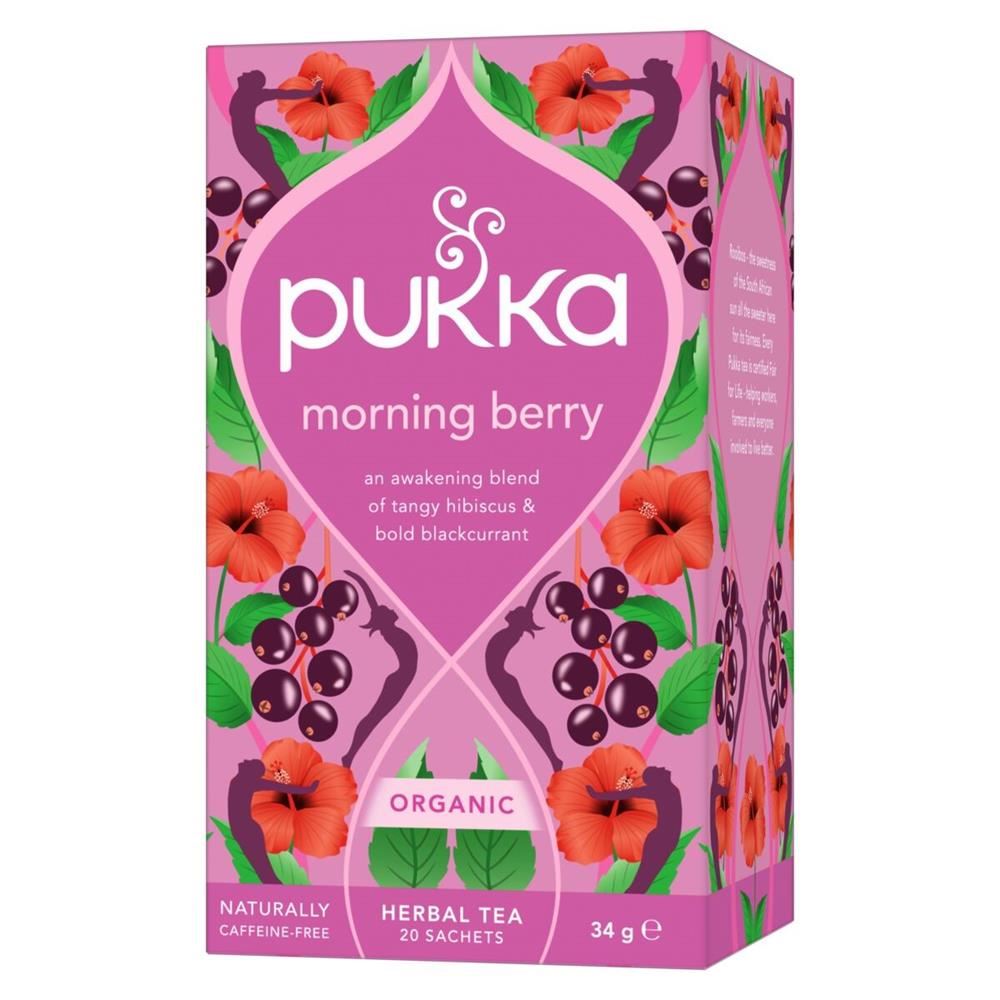 Pukka Herbs Morning berry 20 herbal teabags