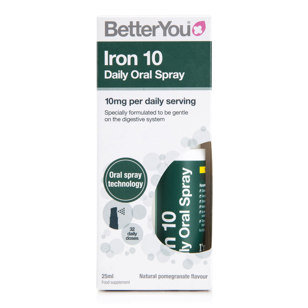 BetterYou Iron 10 Daily Oral Spray - 25ml