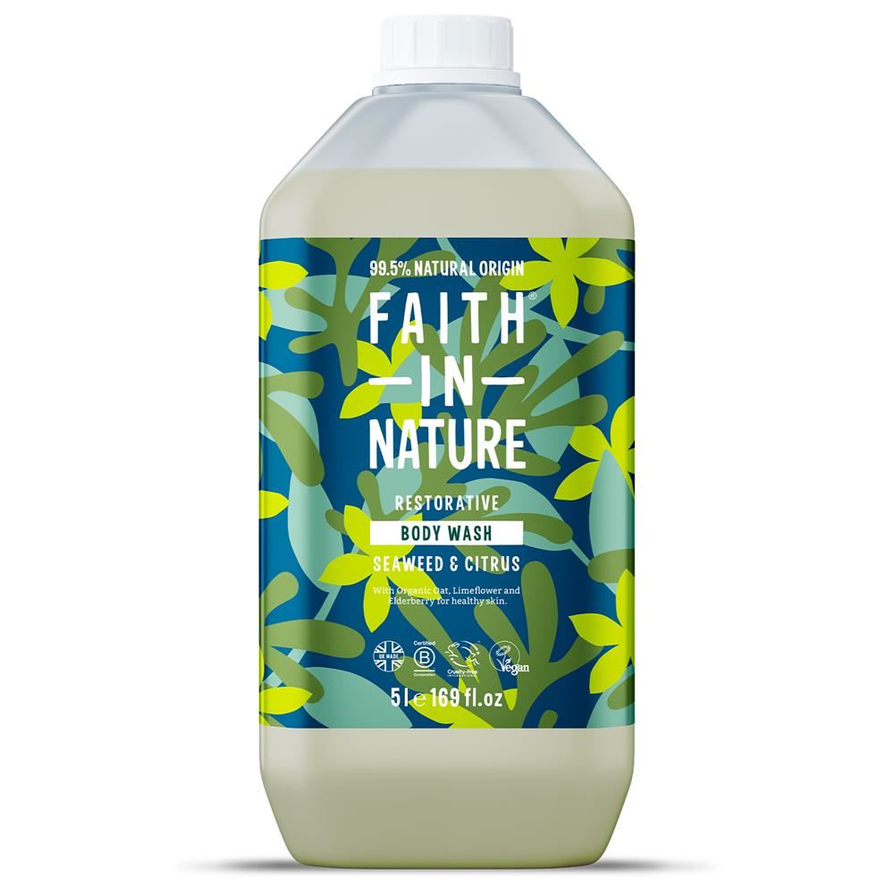 Faith in Nature Seaweed & Citrus Body Wash 5 Litre