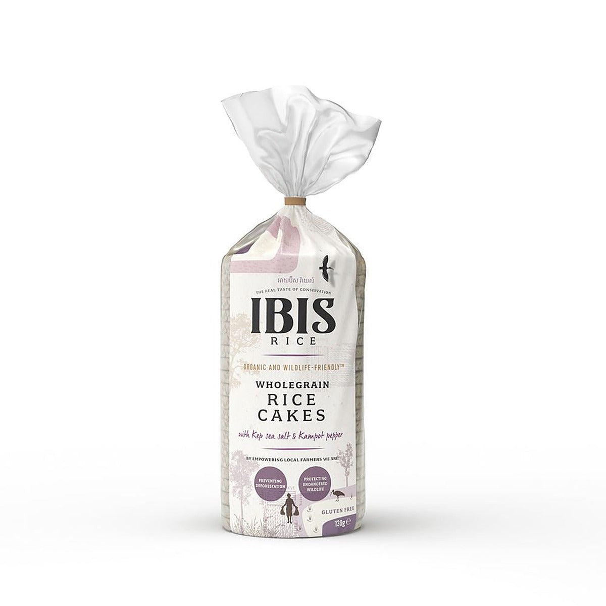 Ibis Rice Organic Rice Cakes Salt & Pepper 130g
