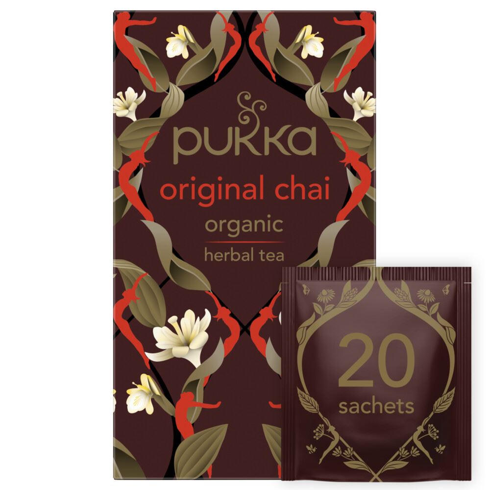 Pukka Herbs Organic Original Chai Black Tea x 20 sachets