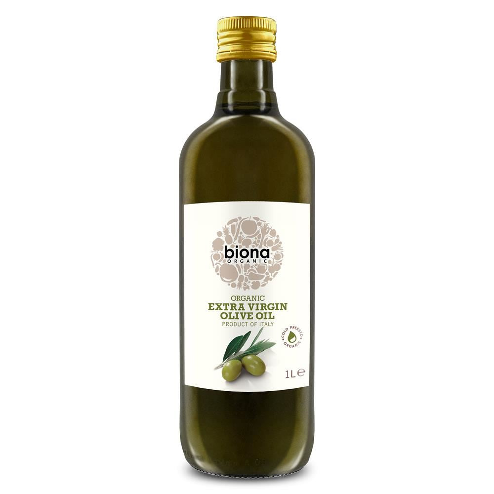Biona Organic Extra Virgin Italian Olive Oil 1000ml