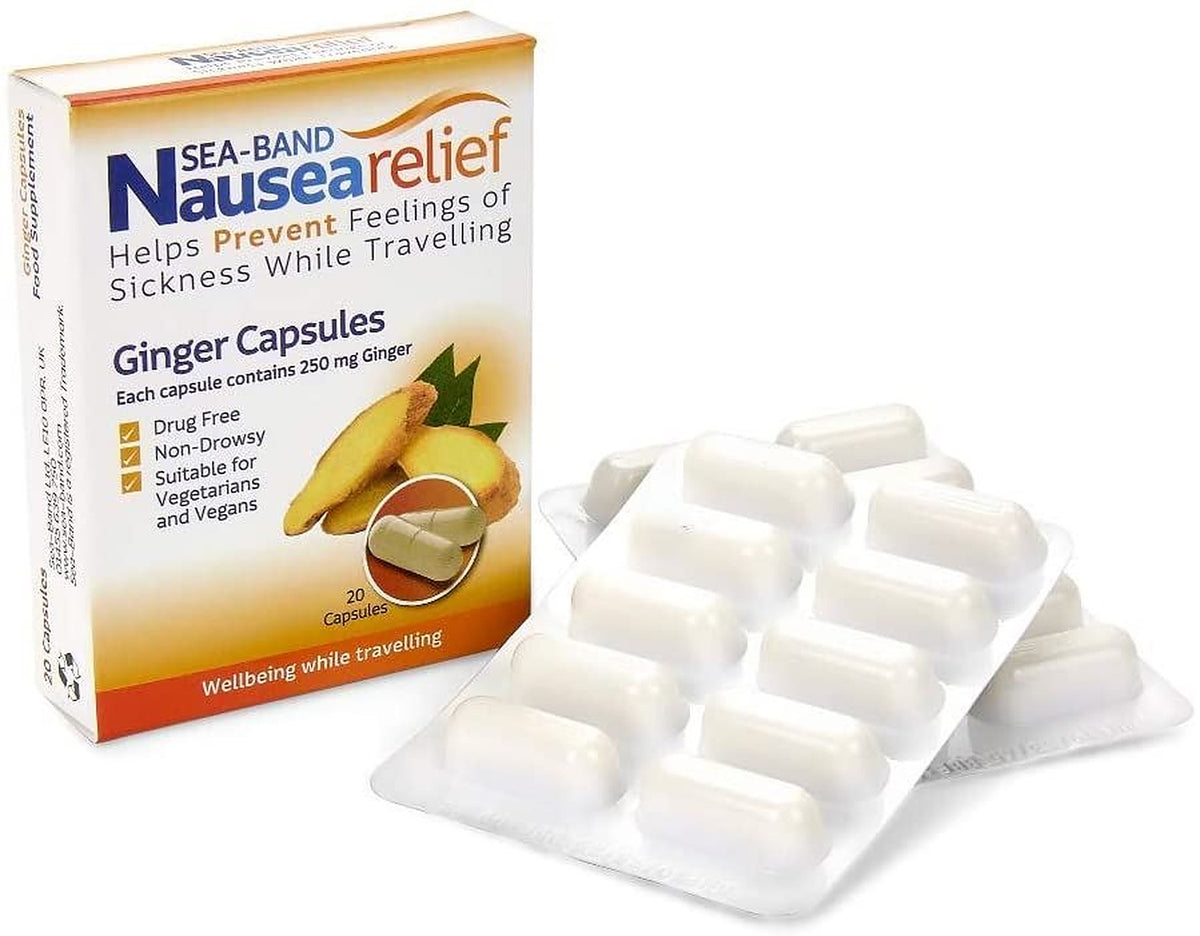 Sea-Band Nausea Relief - 20 Cap