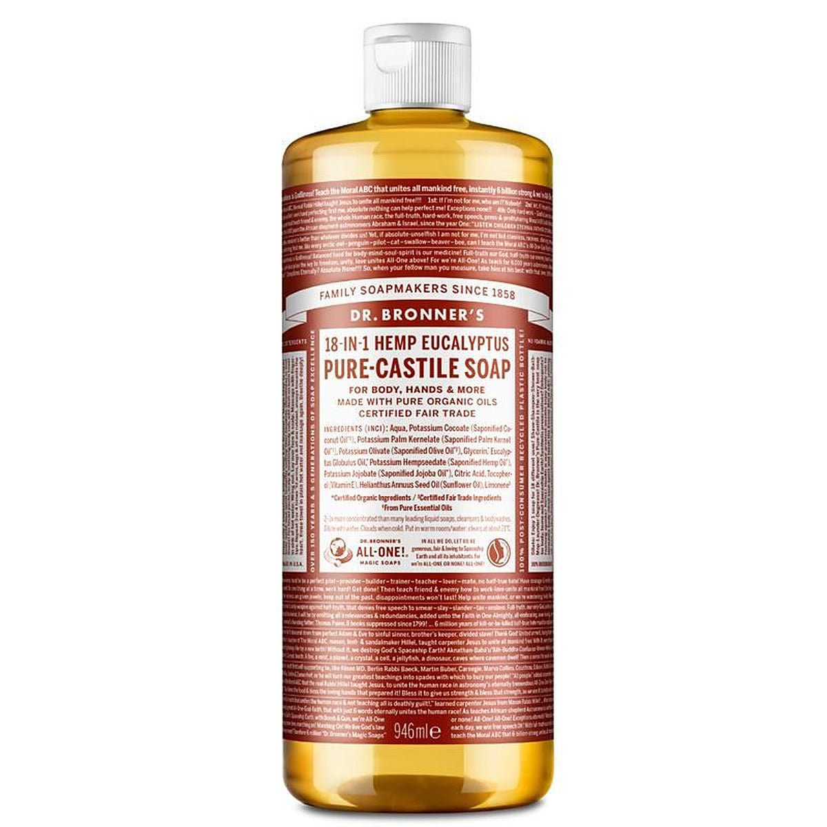 Dr Bronner's All-One Magic Soap - All Sizes and Scents - image 40