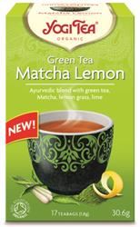 Yogi Tea Green Tea Matcha Lemon Organic 17 Bags