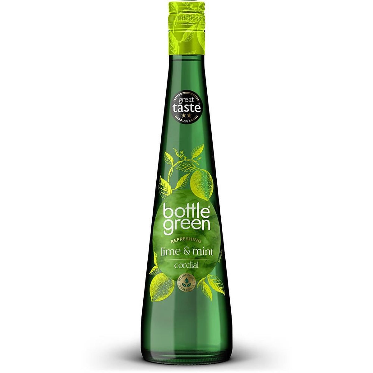 Bottle Green Lime and Mint Cordial 500ml
