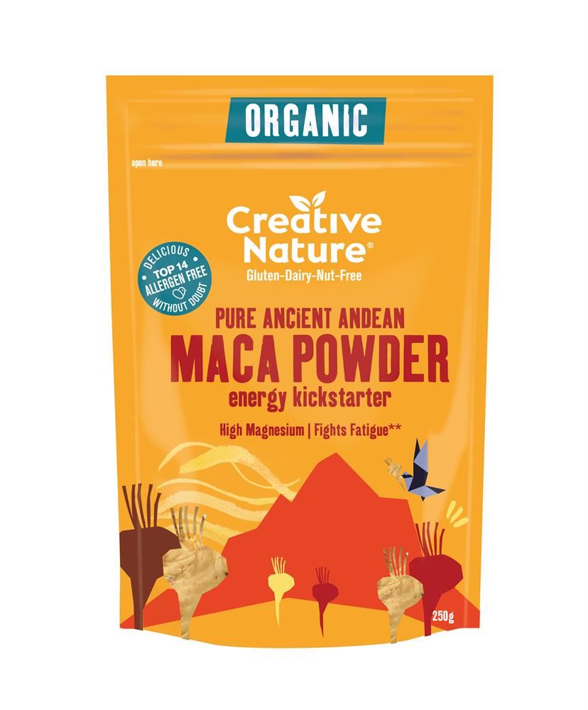 Creative Nature Organic Peruvian Raw Maca Powder 250g