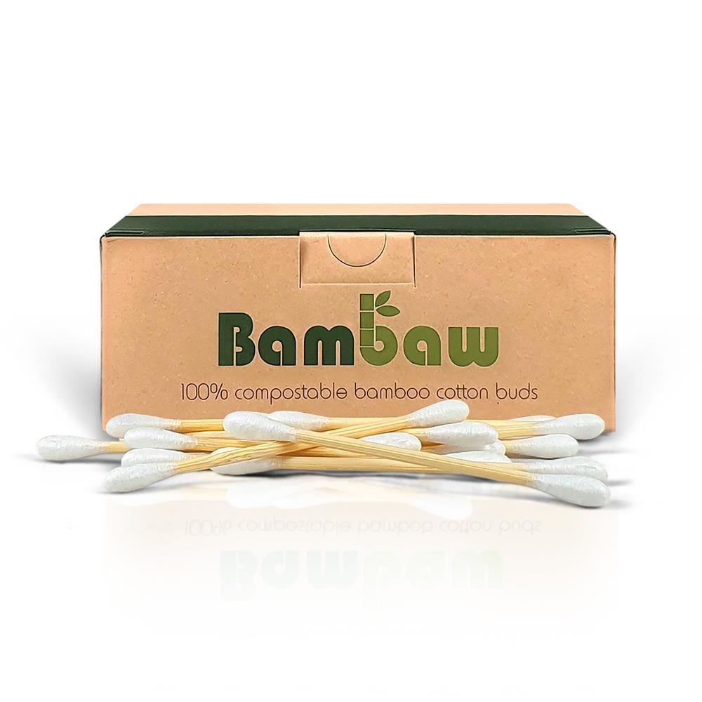 Bambaw Bamboo cotton buds box 200 units