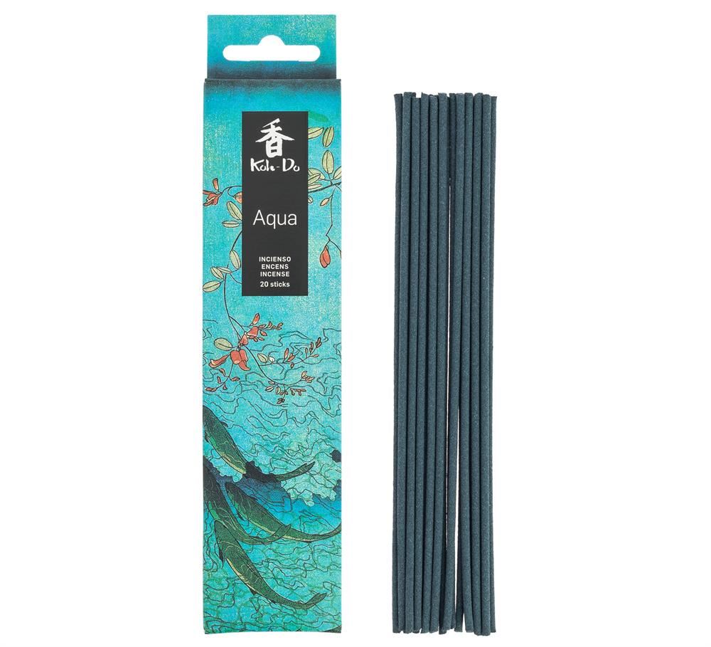 Tierra Zen Koh Do Incense - Aqua 20 Sticks - 12 Pack