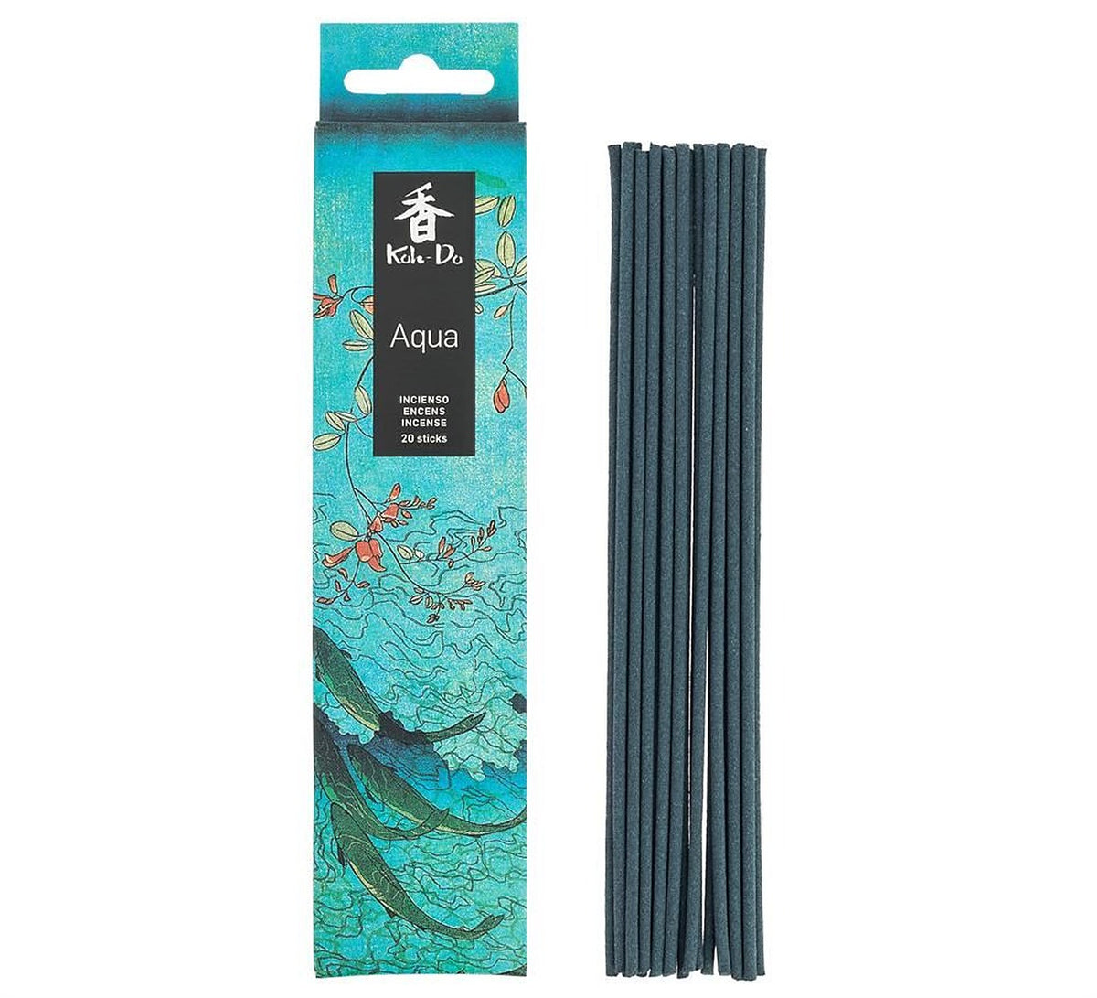 Tierra Zen Koh Do Incense - Aqua 20 Sticks - 12 Pack