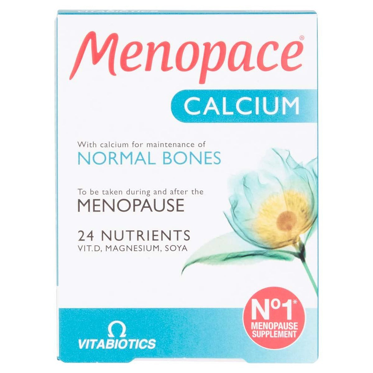 Vitabiotics Menopace Calcium - 60 Tablets - image 2