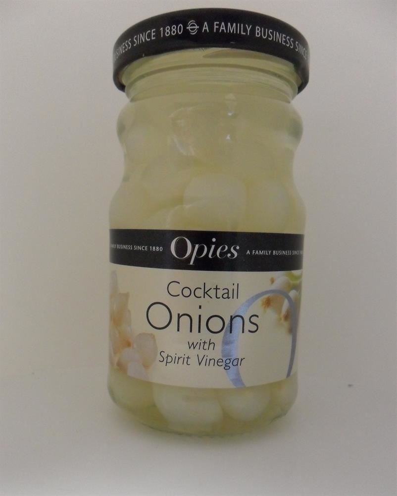 Opies Mini Sliverskin Onions with Spirit Vinegar 227g - 6 Pack