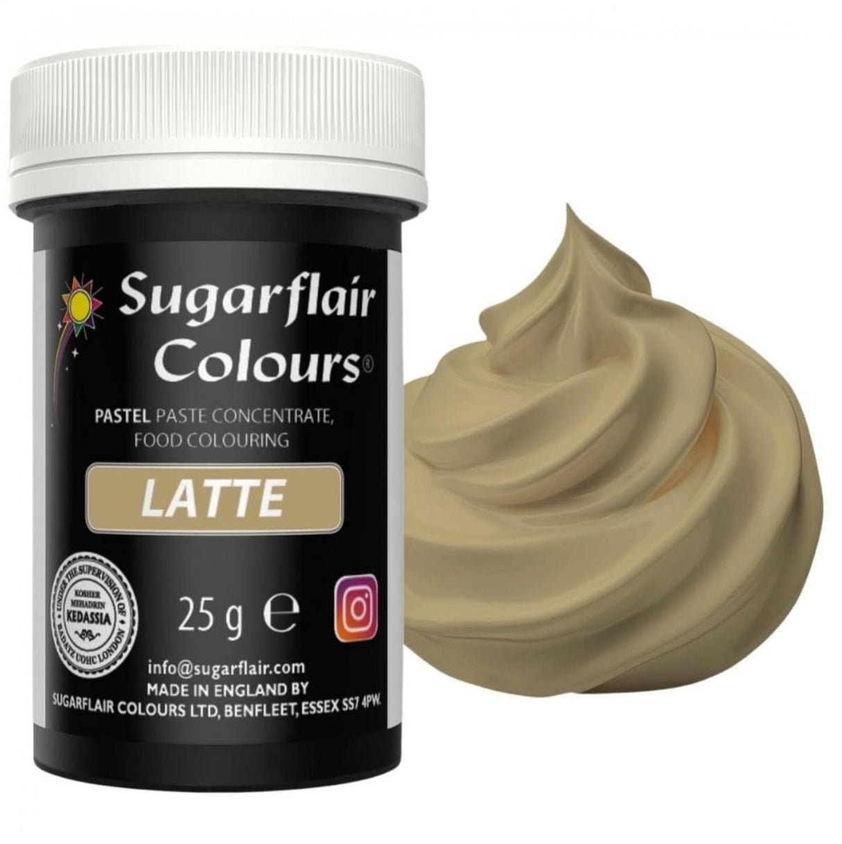 Sugarflair Concentrated PASTEL Food Colouring Paste Gel 50+ Colours 25g